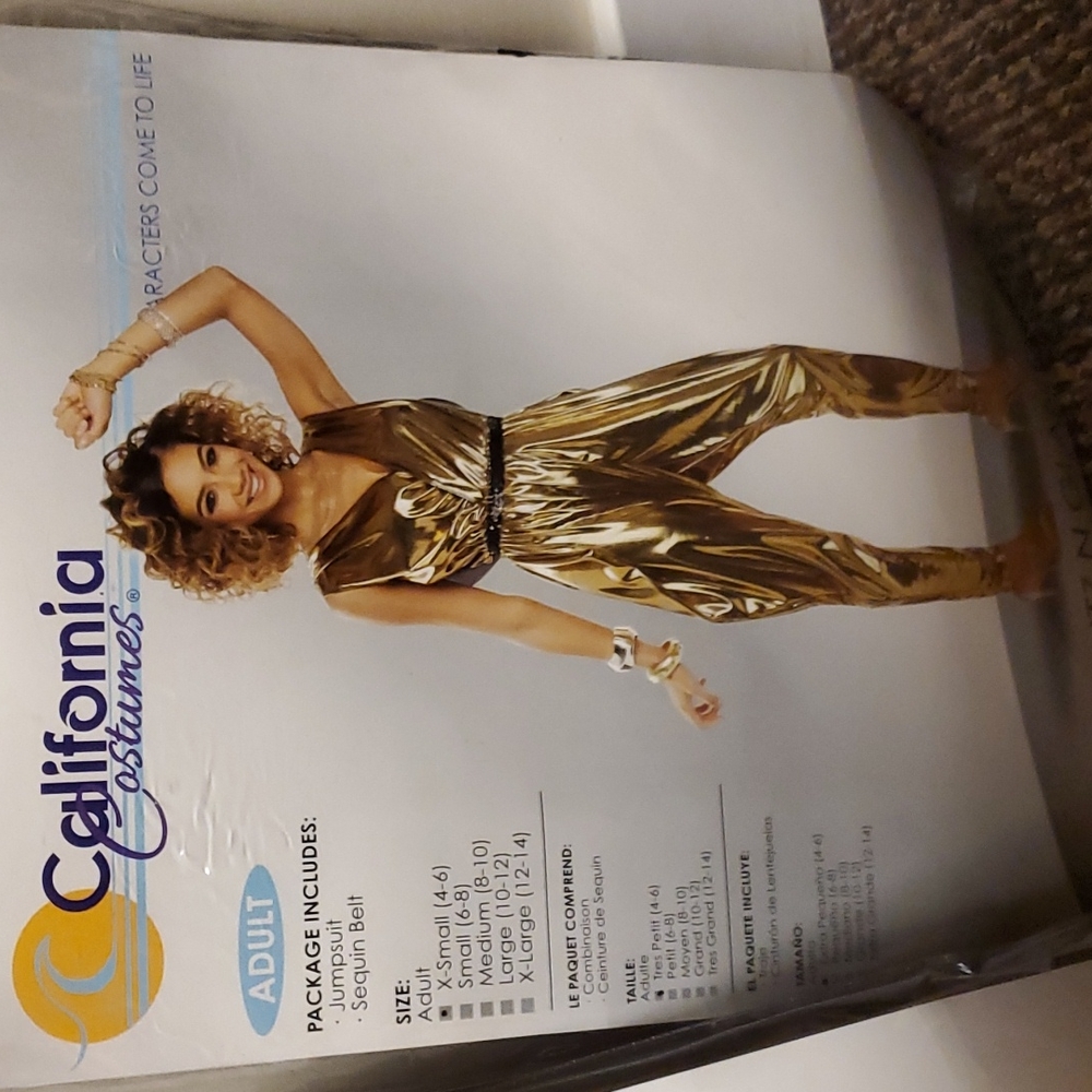 70s Glam Jumpsuit XS